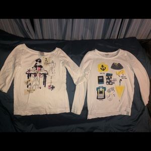 Girls size 4 Gymboree shirt lot